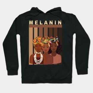 Melanin Queens Beautiful Shades Hoodie